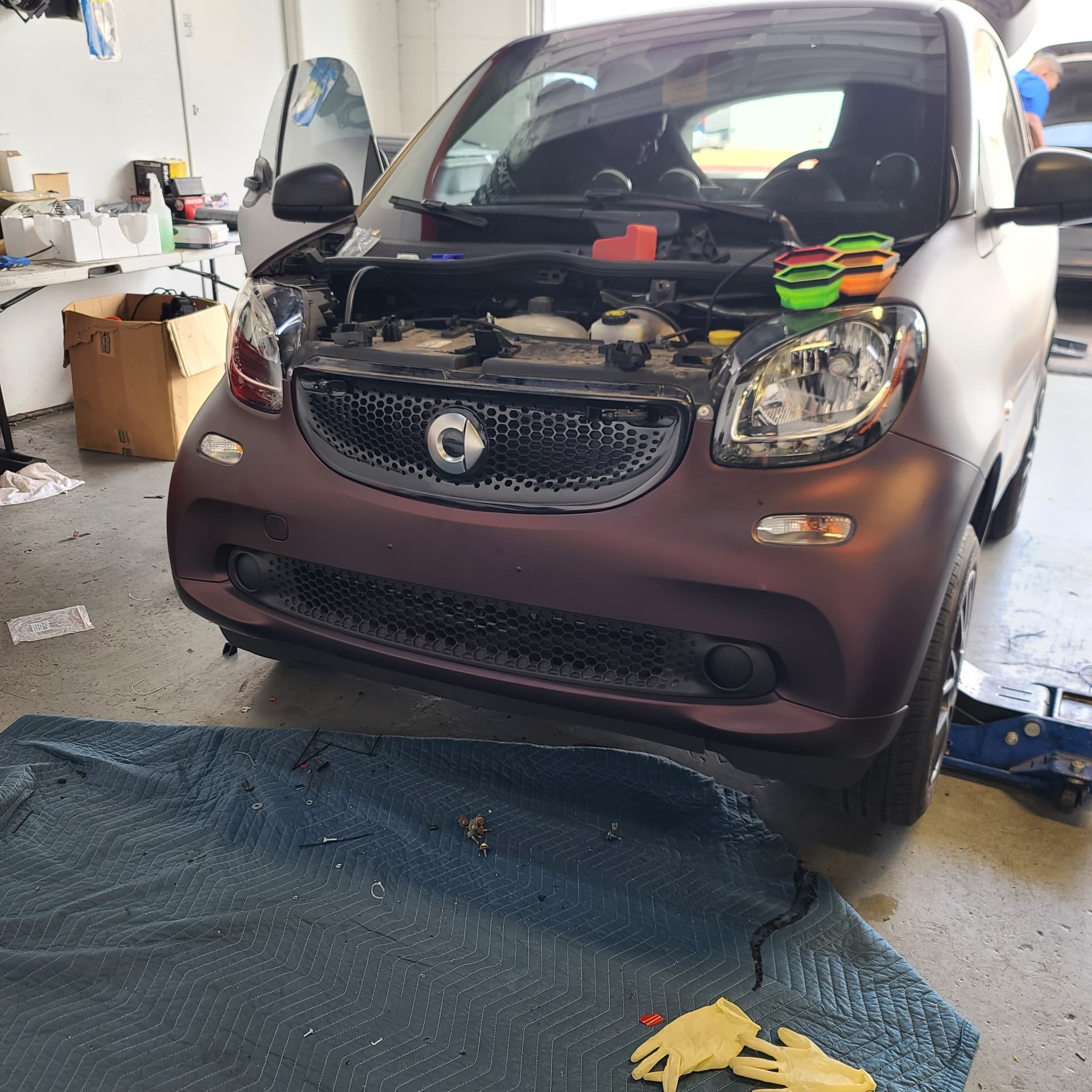 Blake's 2016 Smart Fortwo Train Horn Install