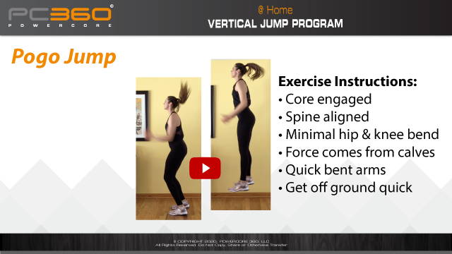 Powercore 360 Vertical Jump Program