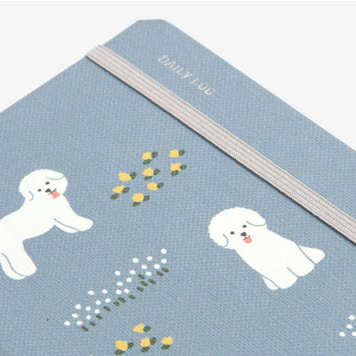 Elastic band closure - 2020 Daily log dated monthly planner diary