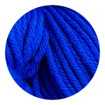Color CADET: Electric Mondrian blue, intense ultramarine.