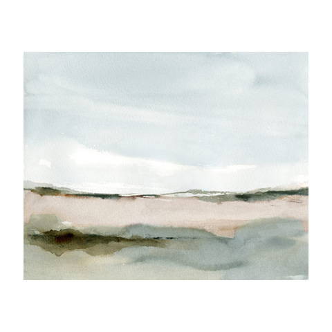 Peaceful Watercolour Print