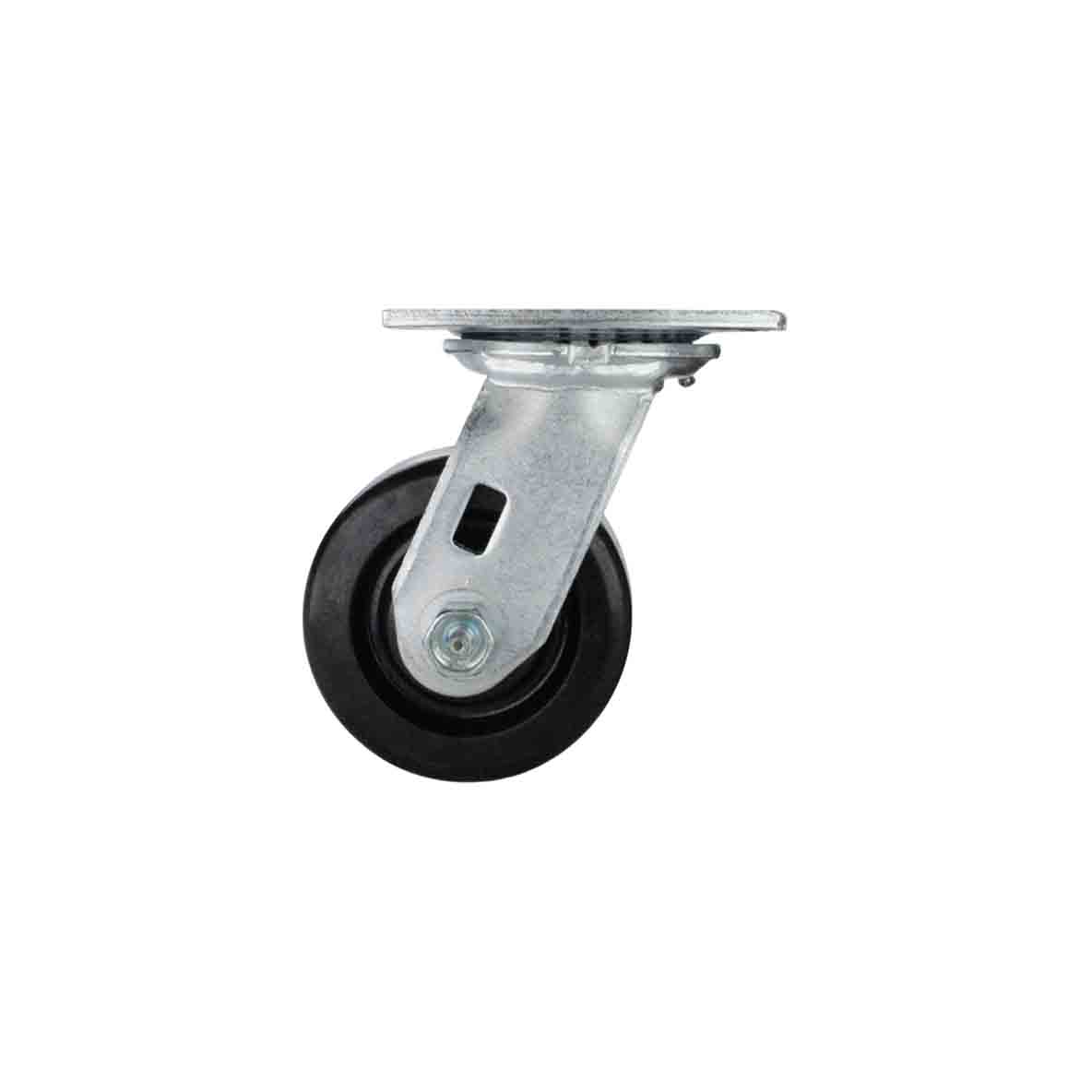 Find 4 inch wheel industrial swivel & rigid plate casters, designed for everyday hard use, up to 2,000 lbs capacity