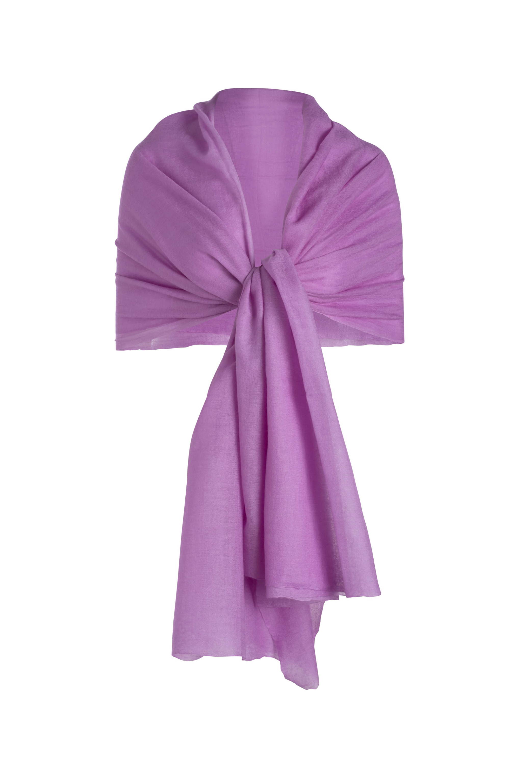 purple cashmere shawl by Ala von Auersperg for bridesmaids gifts