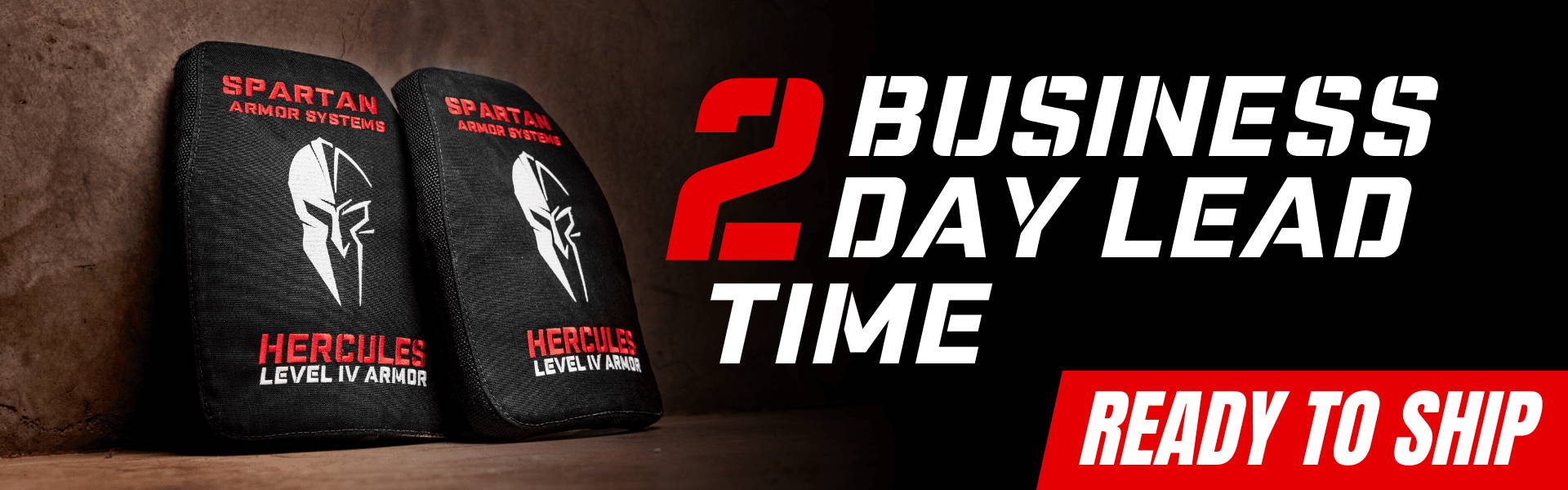 2-Business Day Lead time on Hercules Level 4 Ceramic Body Armor