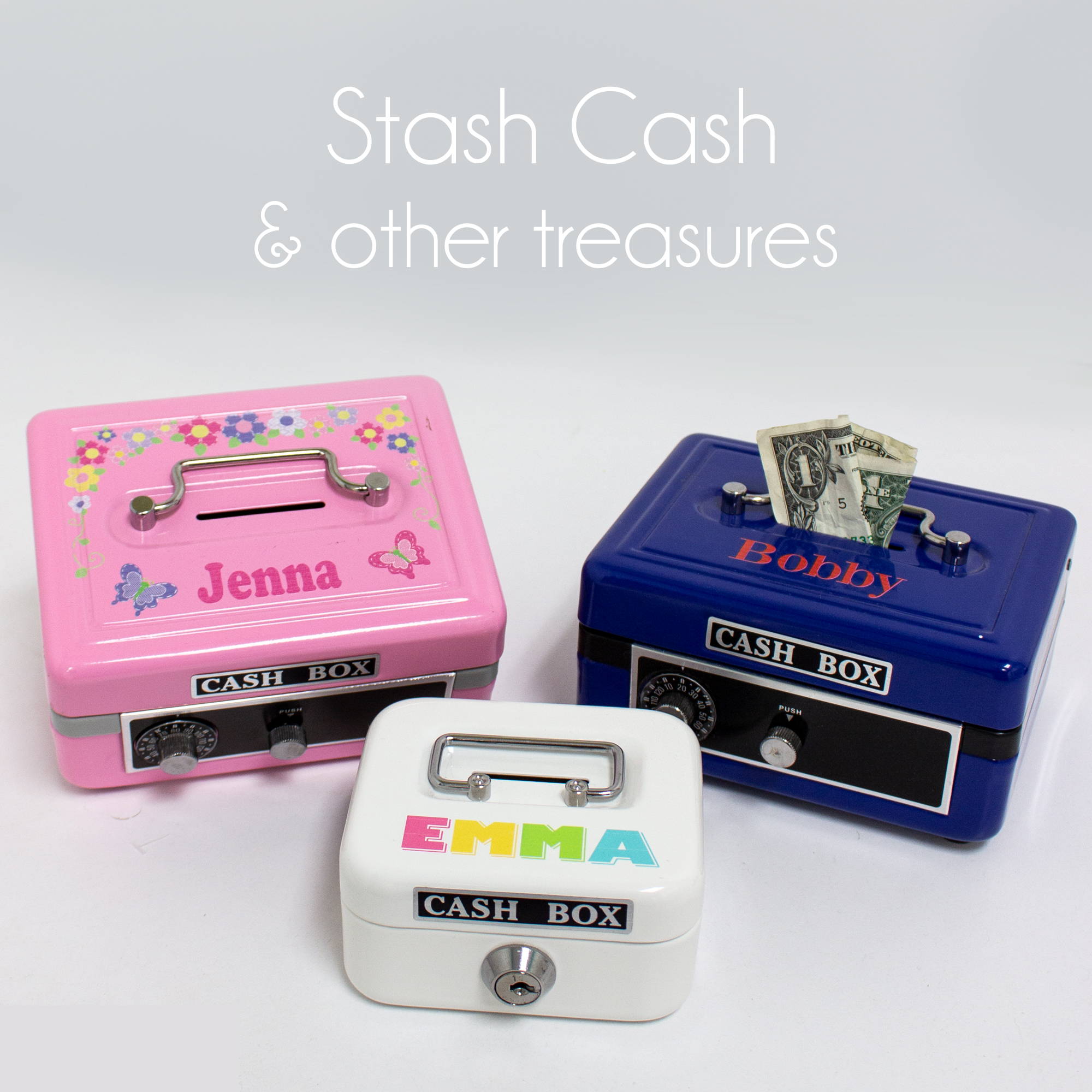 Personalized Cash Box