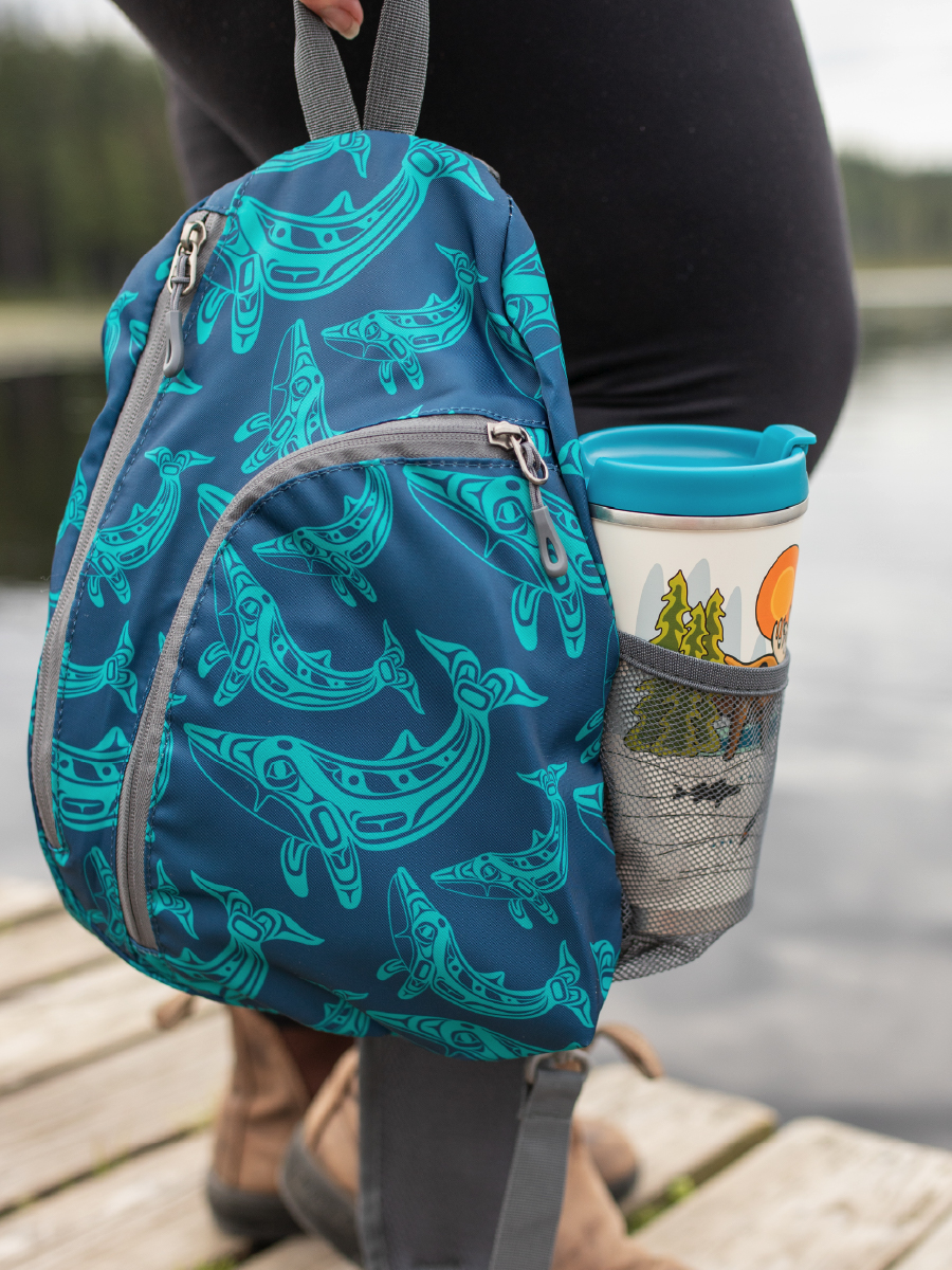 Humpback Whale Sling Pack by Gordon White