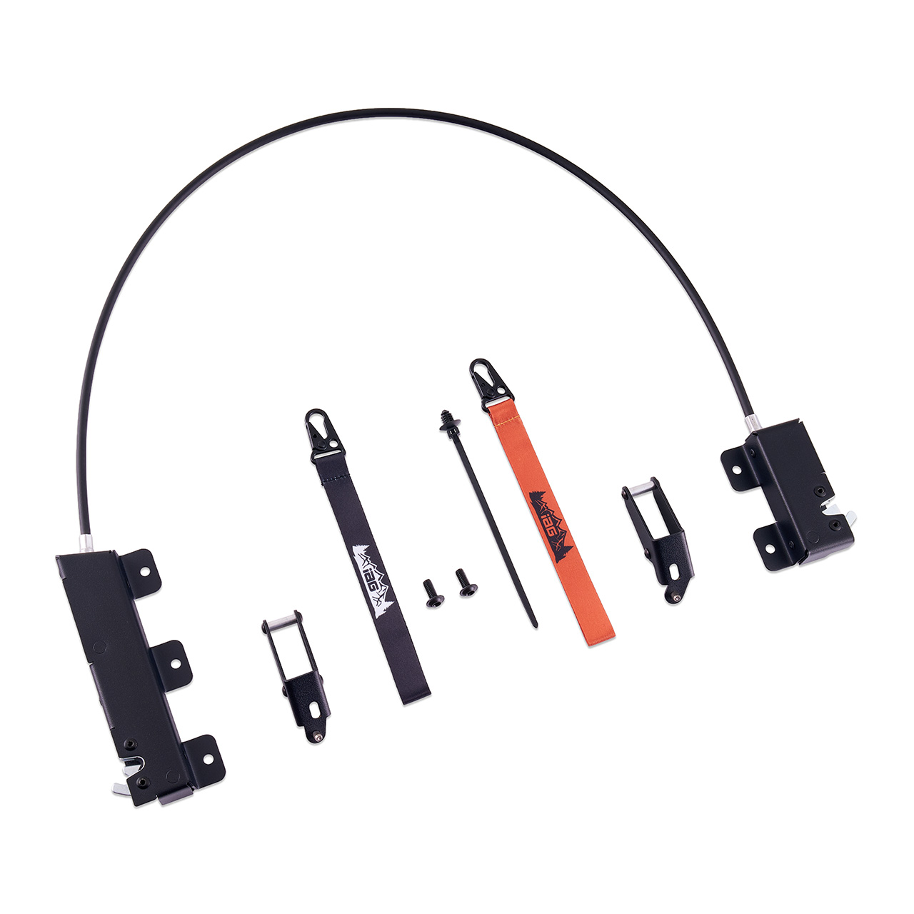 Bicycle brake cable and components, including mounts and accessories.