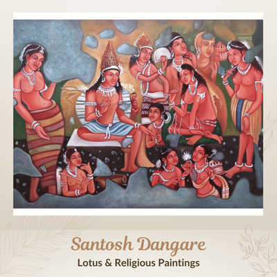 Original Paintings Online of Artist Santosh Dangare