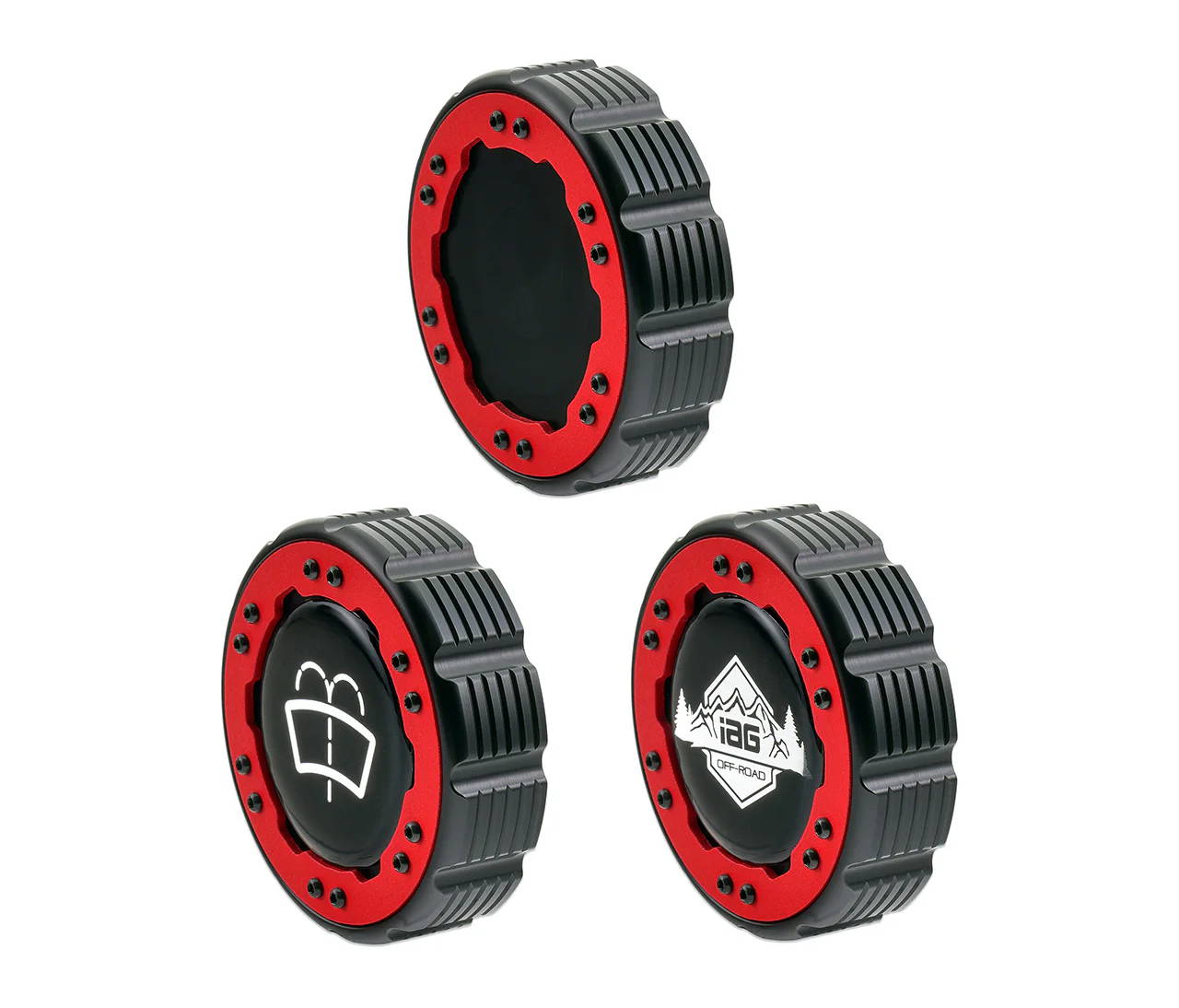 IAG Off-Road Beadlock Washer Cap Emblem Options