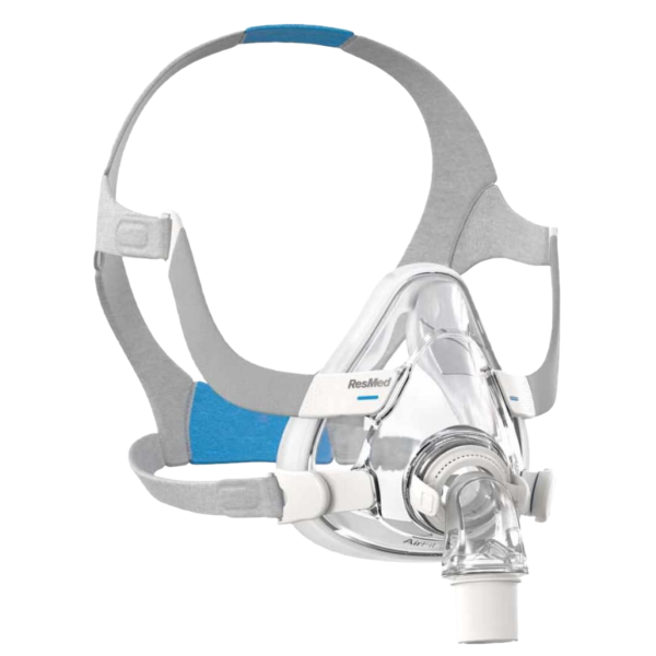 Side View of ResMed AirFit F20 Mask W/ Headgear