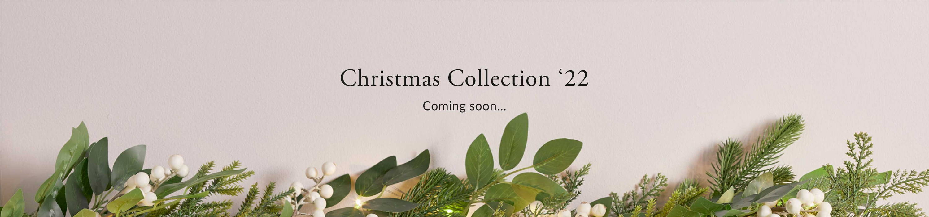 Christmas collection 2022 coming soon banner