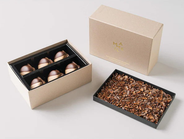 【お取り寄せ(送料込)】＜MAMEIL＞NAMA CHOCOLATE MACARON
