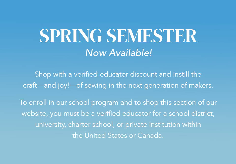 Spring Semester Now Available!