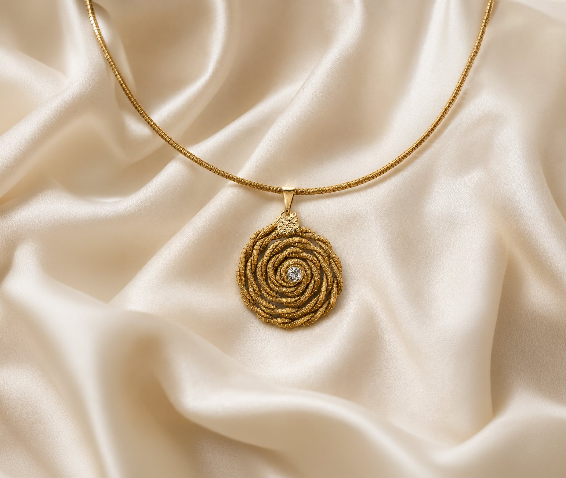 Golden Grass jewelry's natural golden color