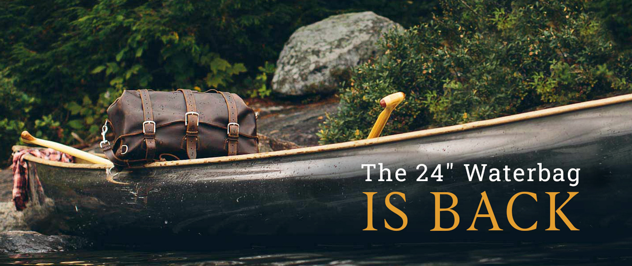 A canoe with a 24