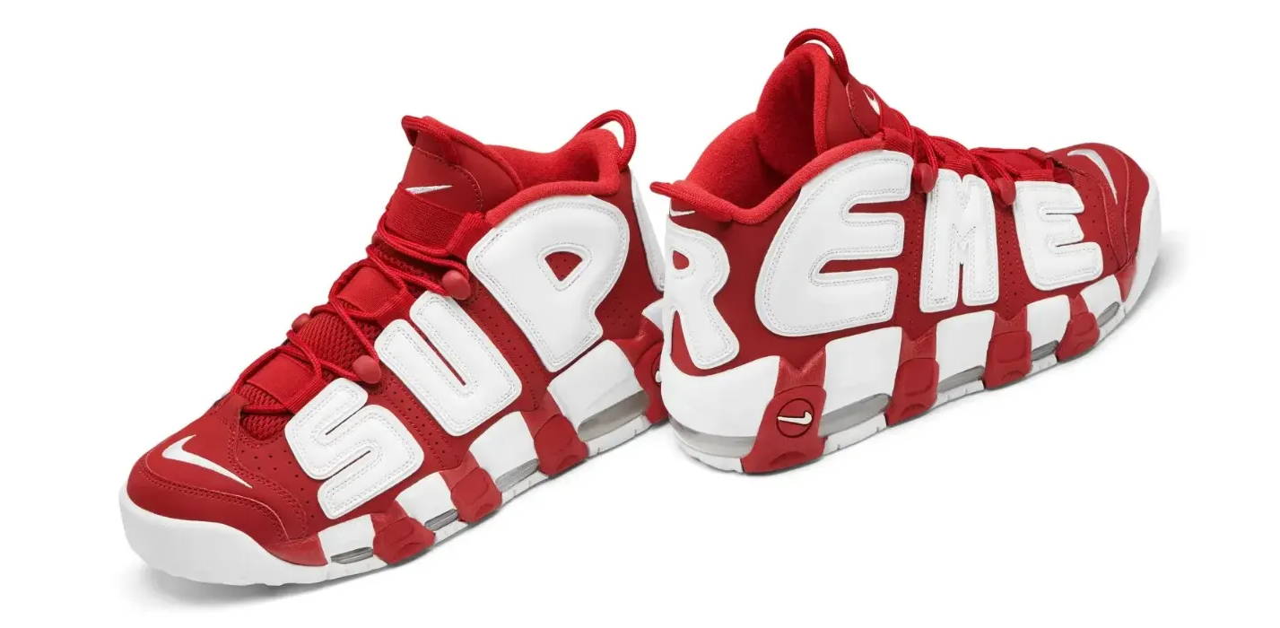 Supreme x Nike Air More Uptempos Release on April 27