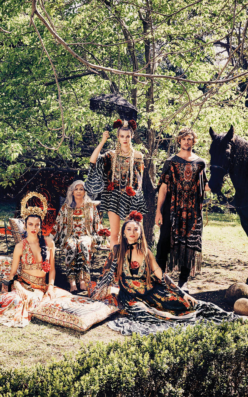 Image of Camilla Franks and models wearing CAMILLA Collection | Camilla Clothing Australia