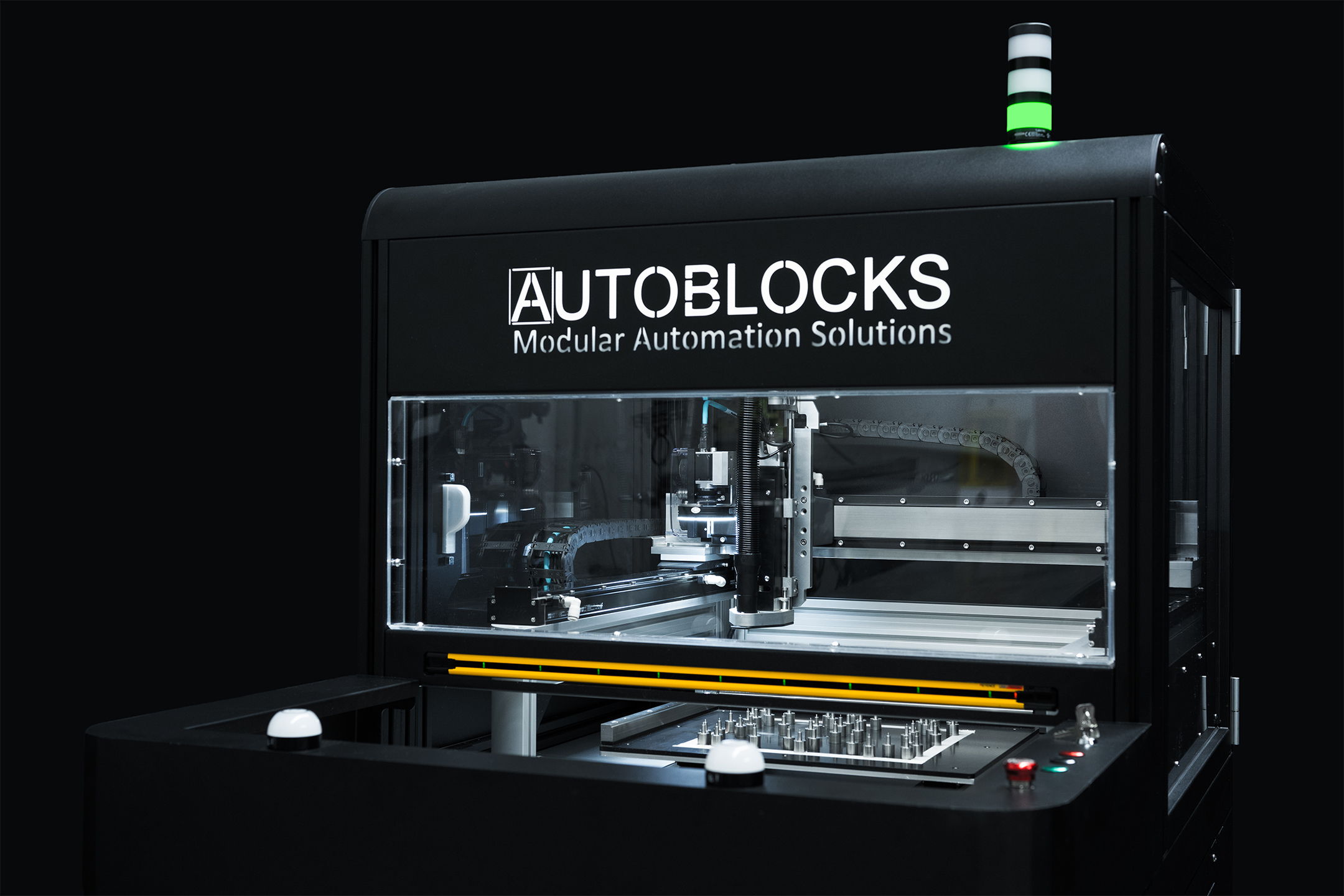 AutoBlocks AB-R1 PCB router machine working full time for automated high quality PCBA depaneling