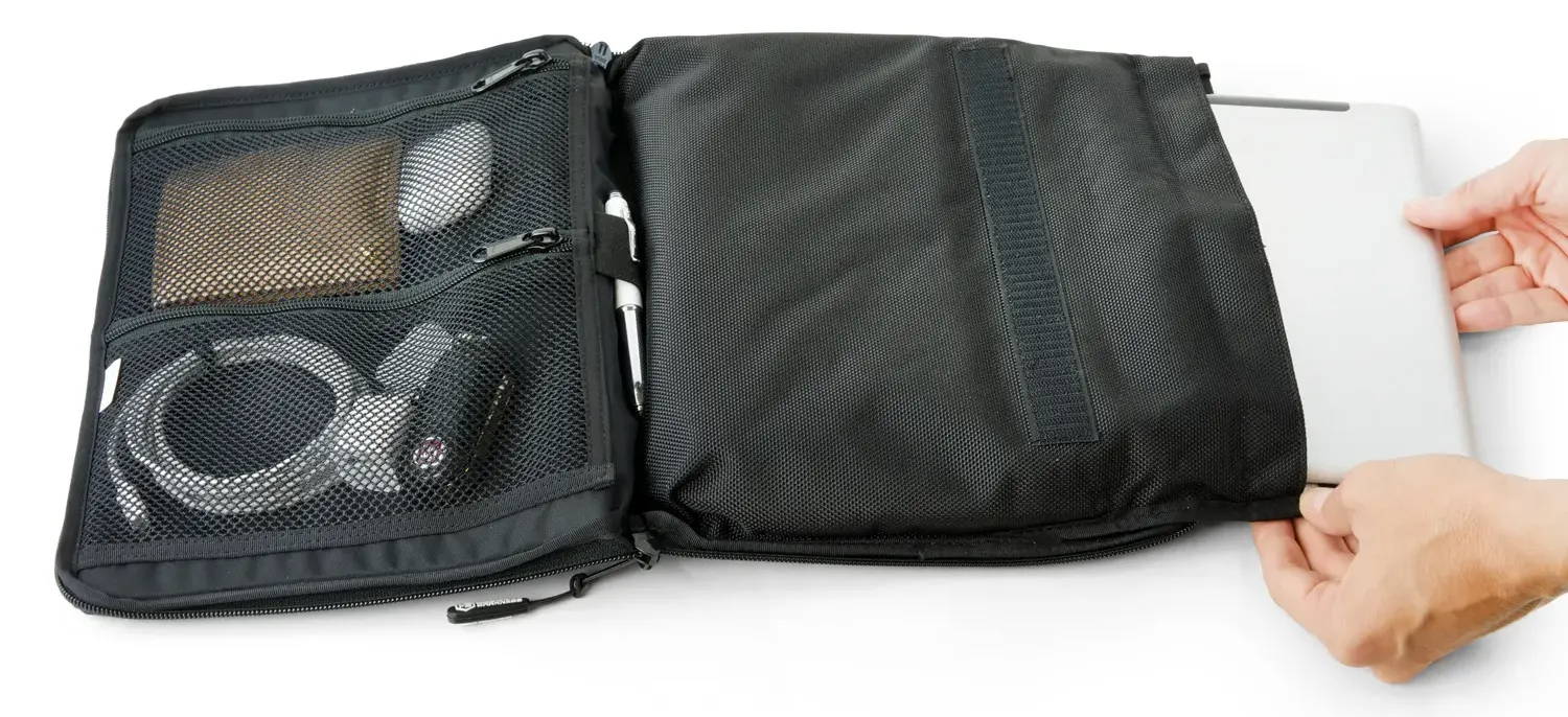 Mission Darkness Mojave Faraday Tablet Bag RF signal isolation sleeve data security for travel digital forensics