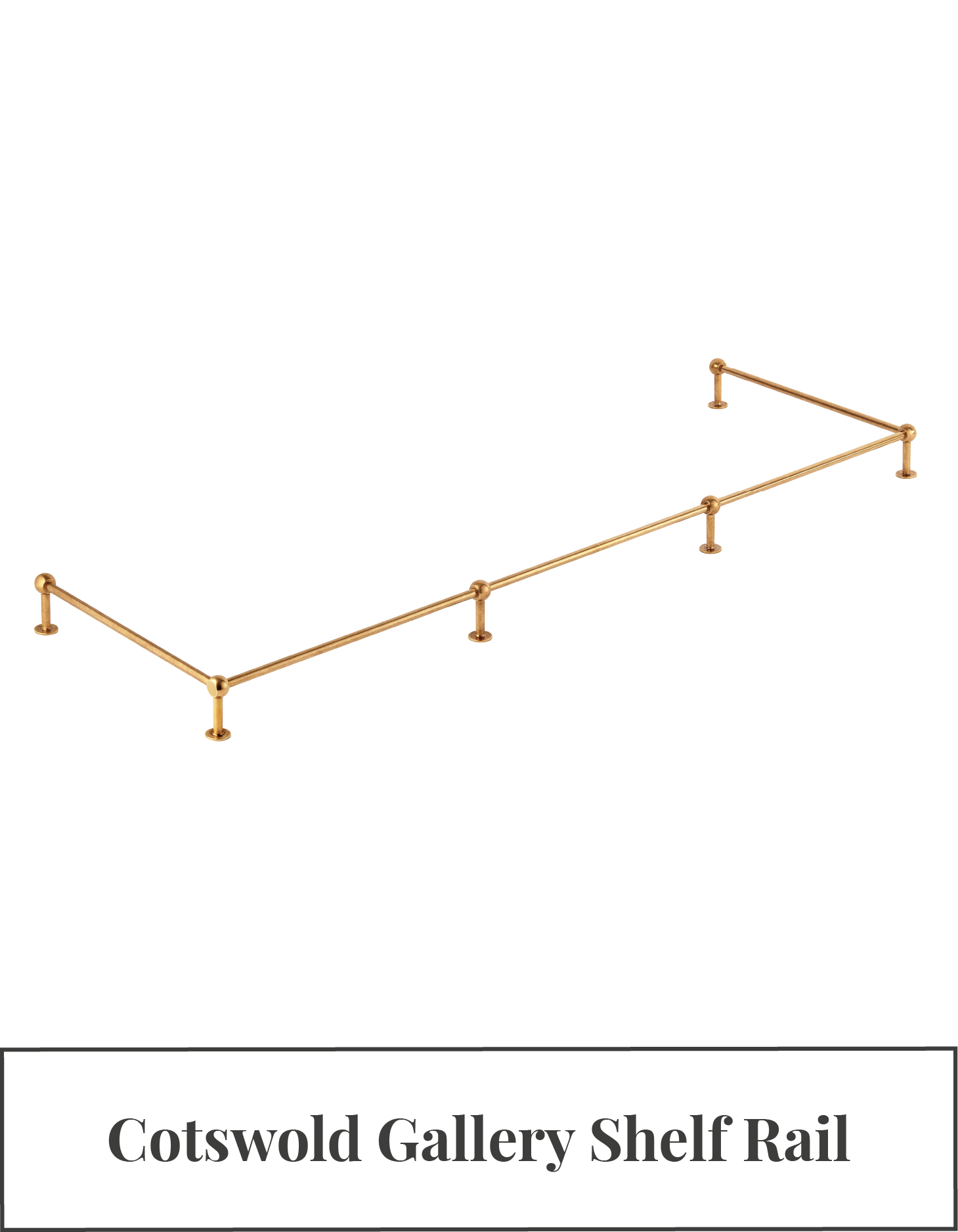 Cotswold Gallery Shelf Rail