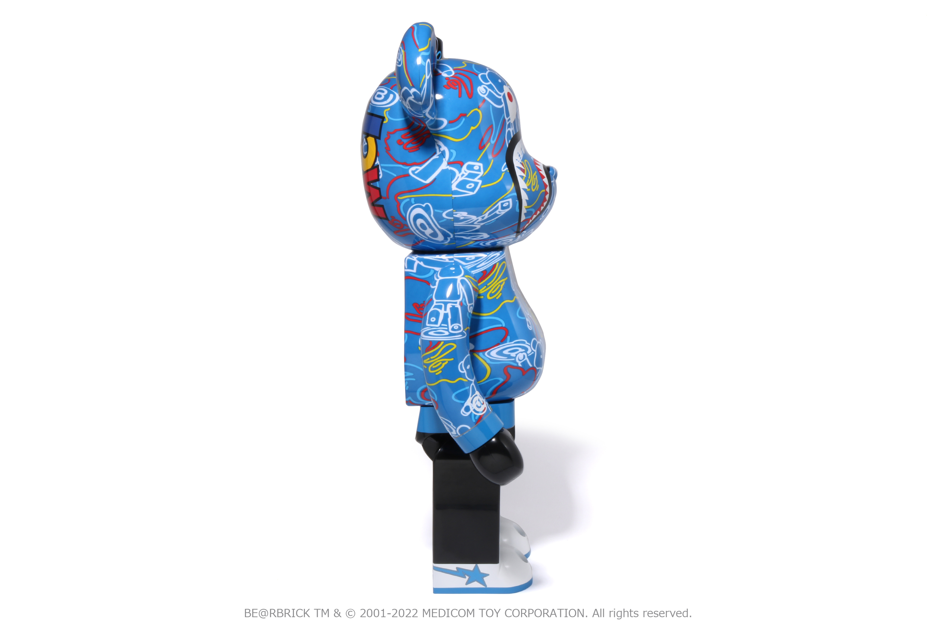 LINE CAMO SHARK BE@RBRICK | bape.com LINE CAMO SHARK BE@RBRICK | bape.com