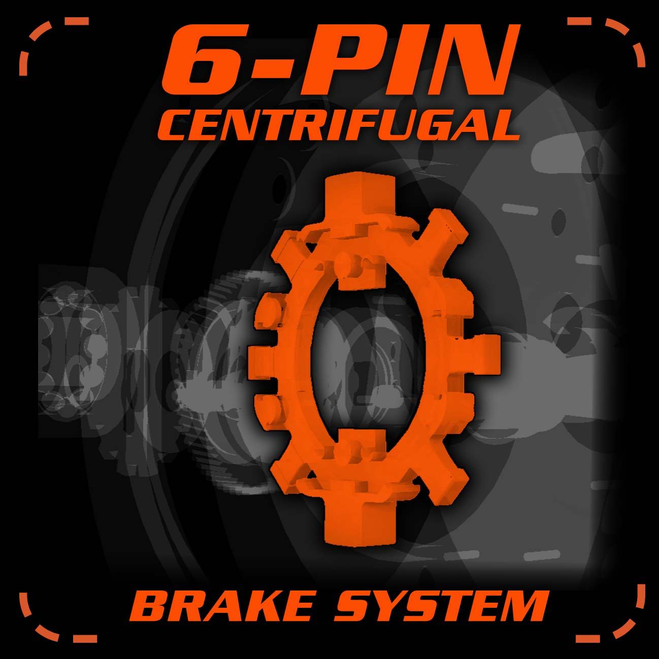 6-Pin Centrifugal Brake System