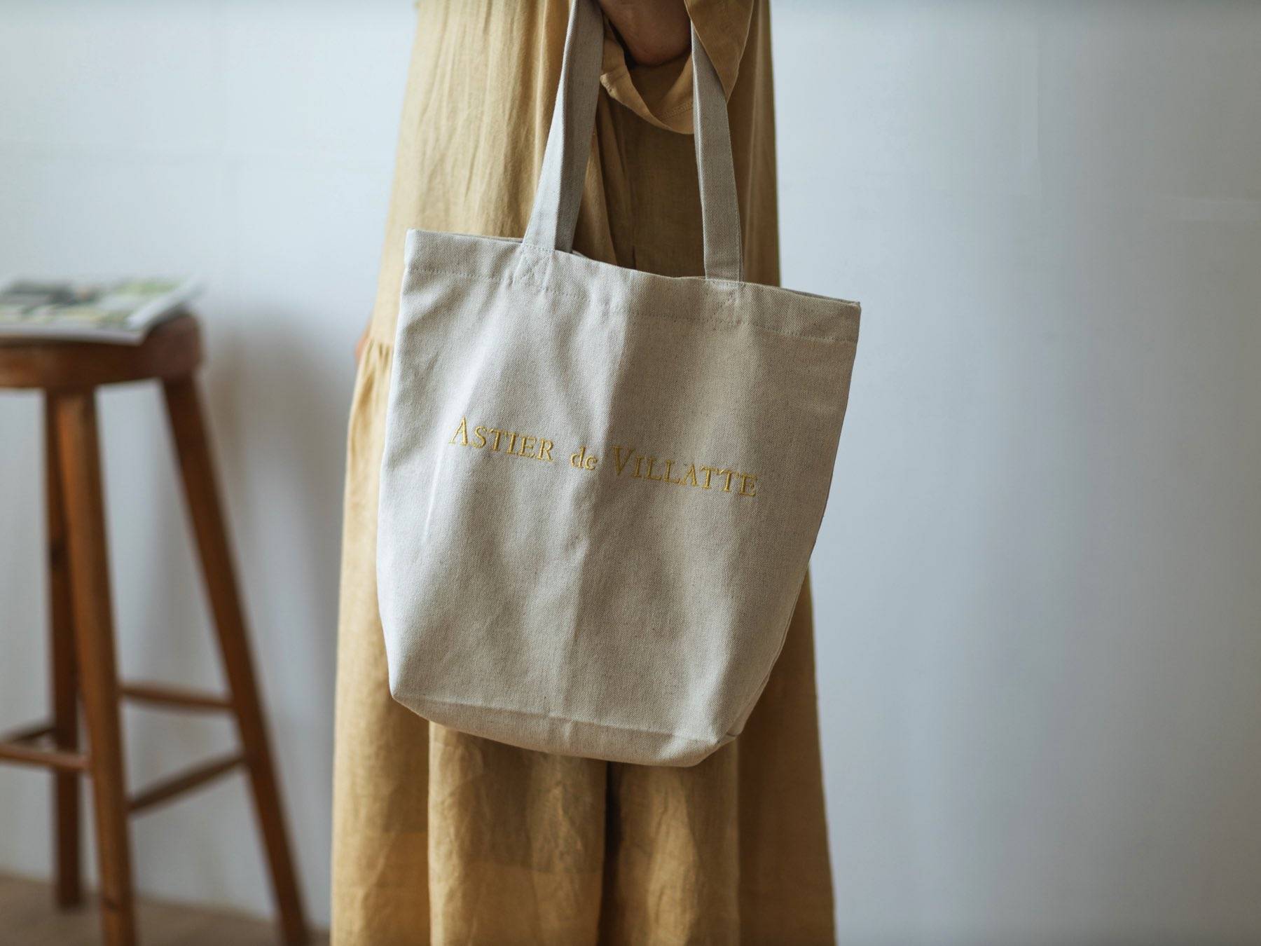 Astier de Villatte バッグ/Ecru|バッグ|オルネ ド フォイユ Astier de Villatte バッグ/Ecru|バッグ|オルネ ド フォイユ