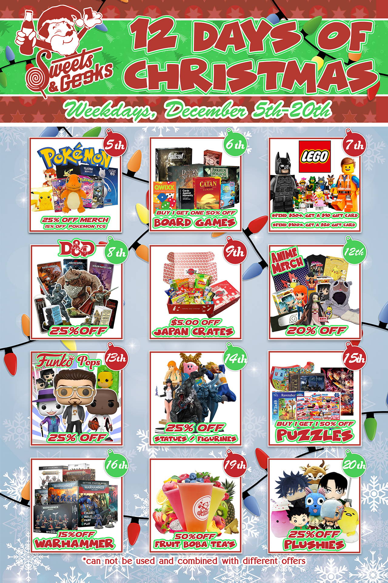 12 Days of Christmas – Sweets and Geeks