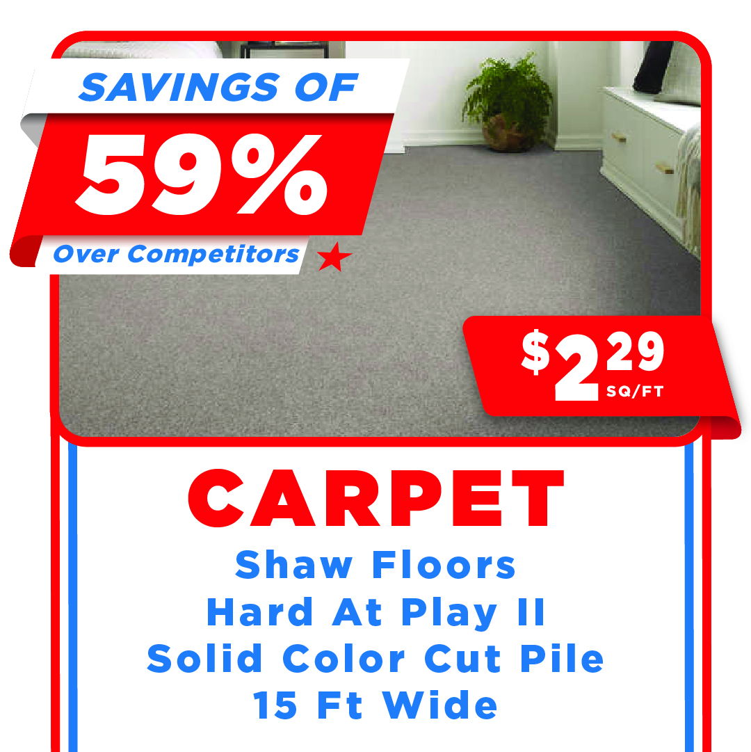 Shaw Carpet July 4th Savings