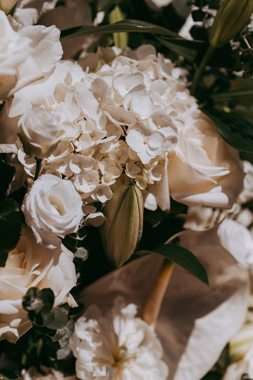 White florals