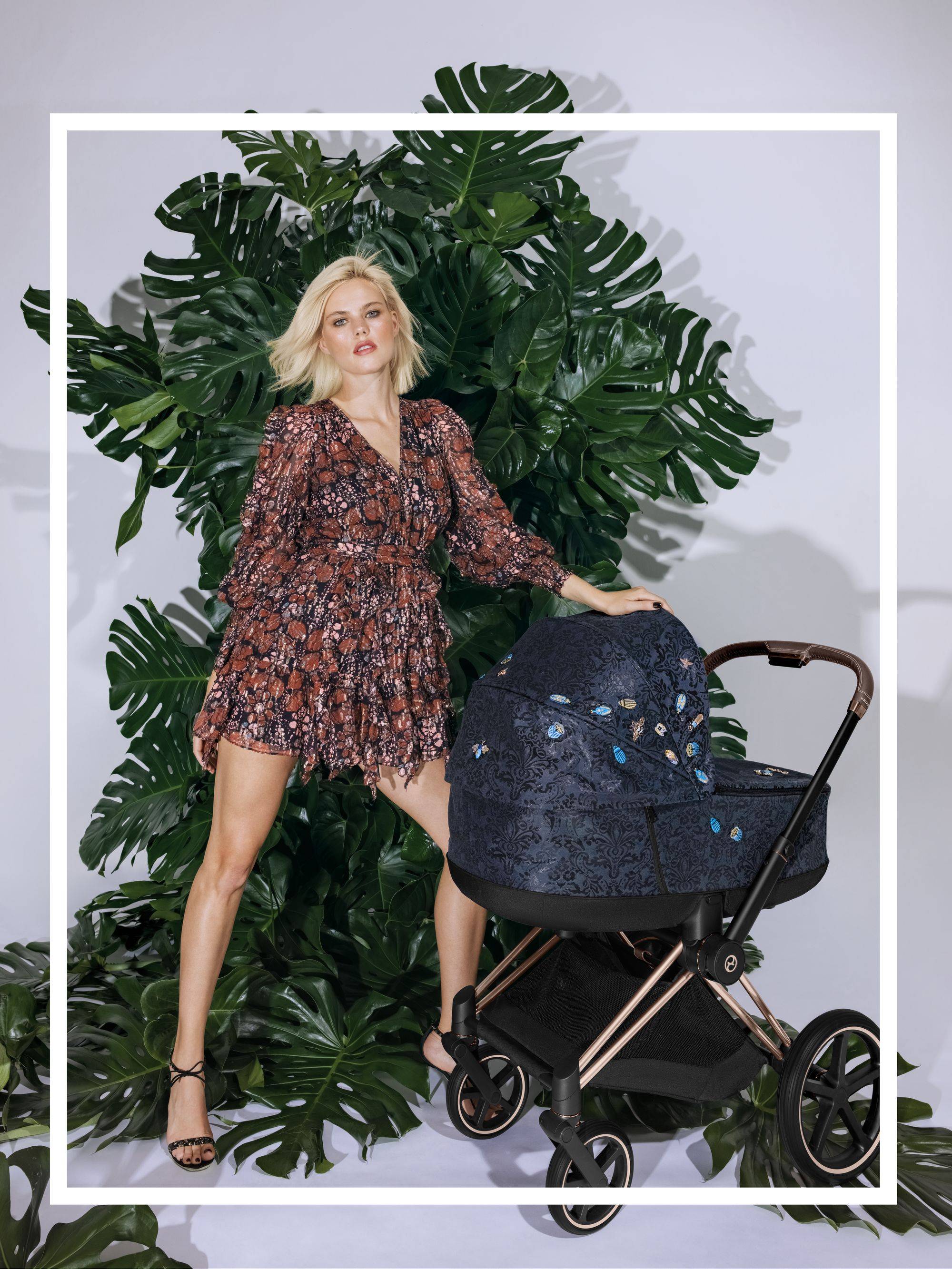 Cybex 3 Stroller with Jewels Nature | Kidsland