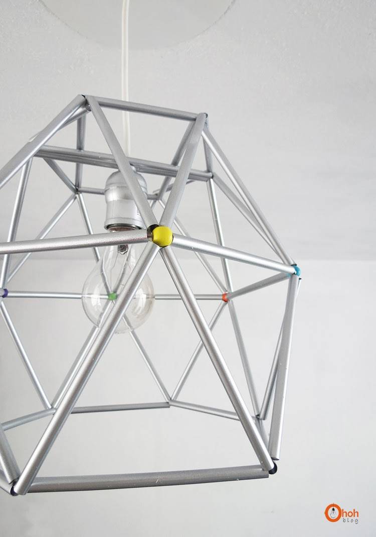 5 Geometric Lamps Youll Want to Make Immediately