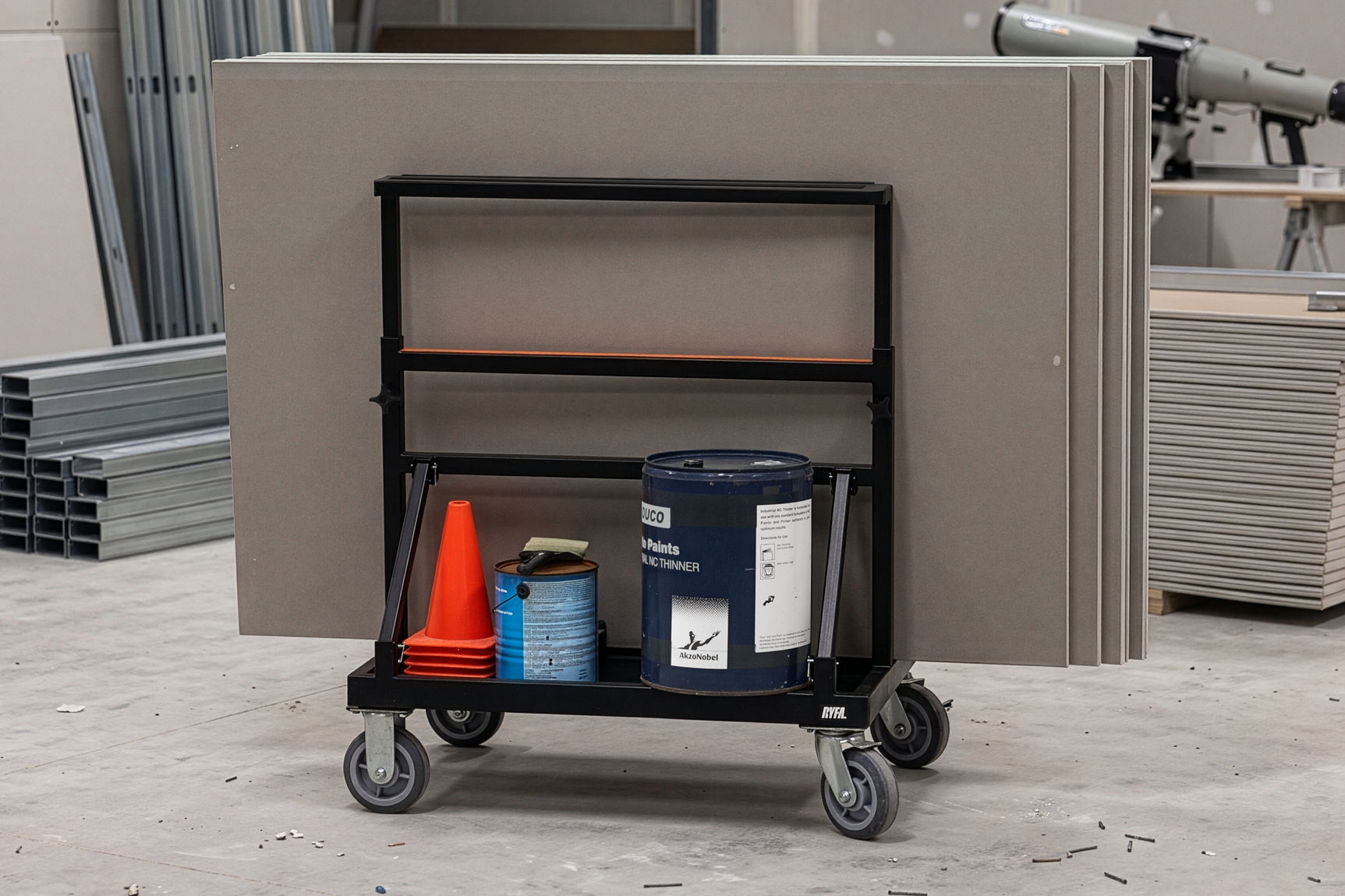 RYFA FOLDABLE DRYWALL CART