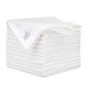 White Microfiber Towels