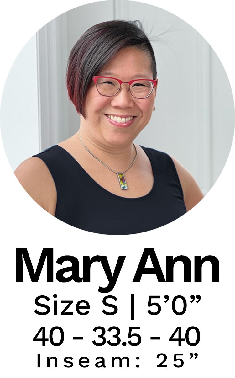 Miik model Mary Ann measurements