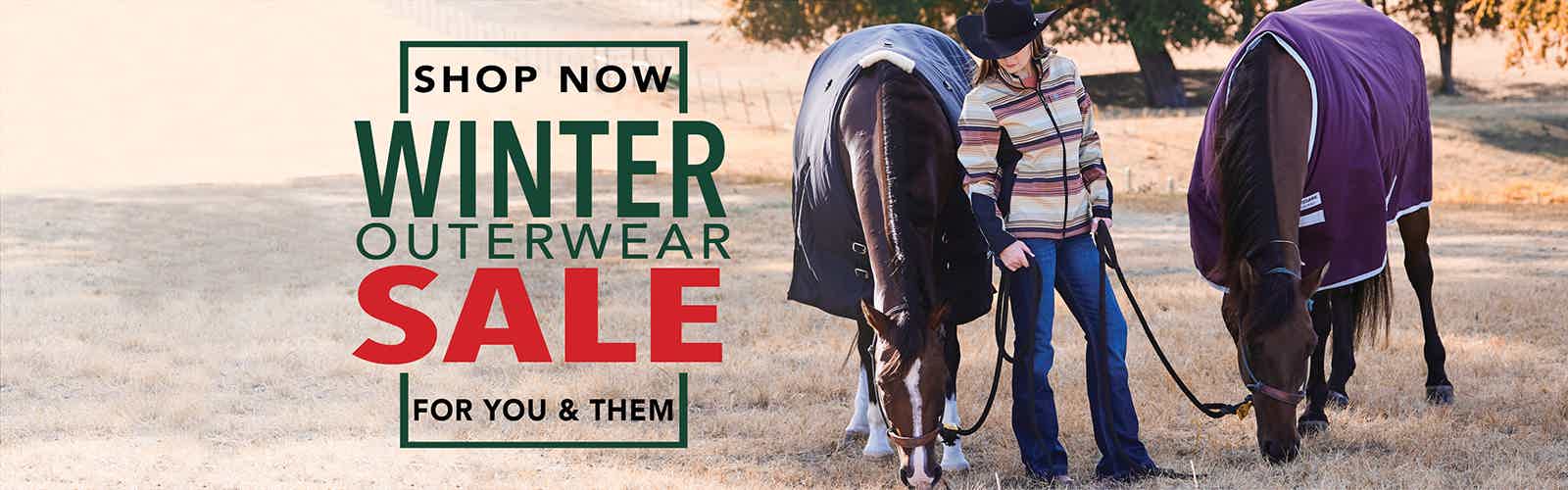 NRS Winter Outerwear Sale Western Jackets Coats & Horse Blankets