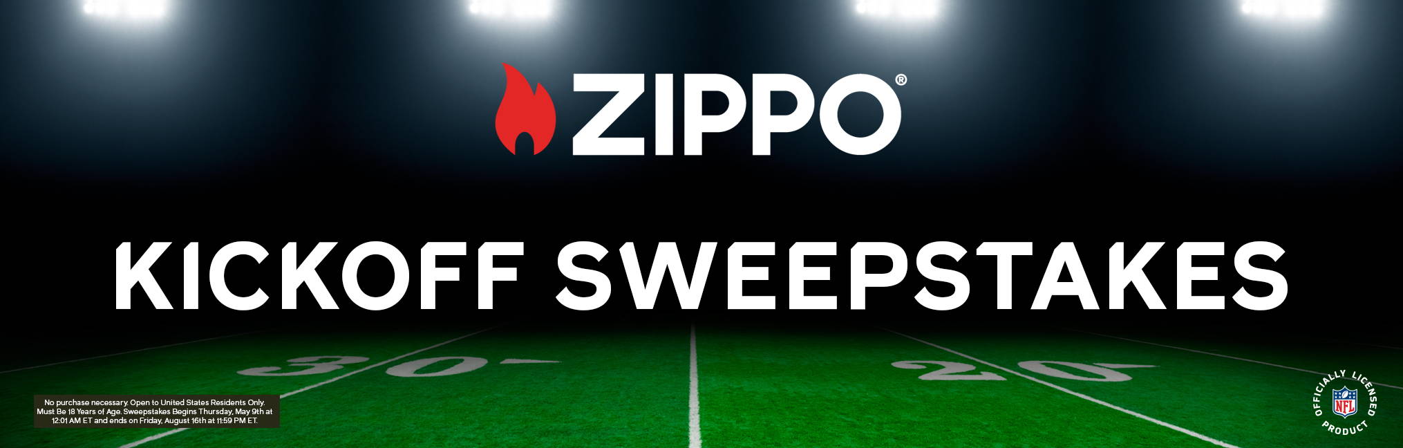 Zippo Kickoff Sweepstakes