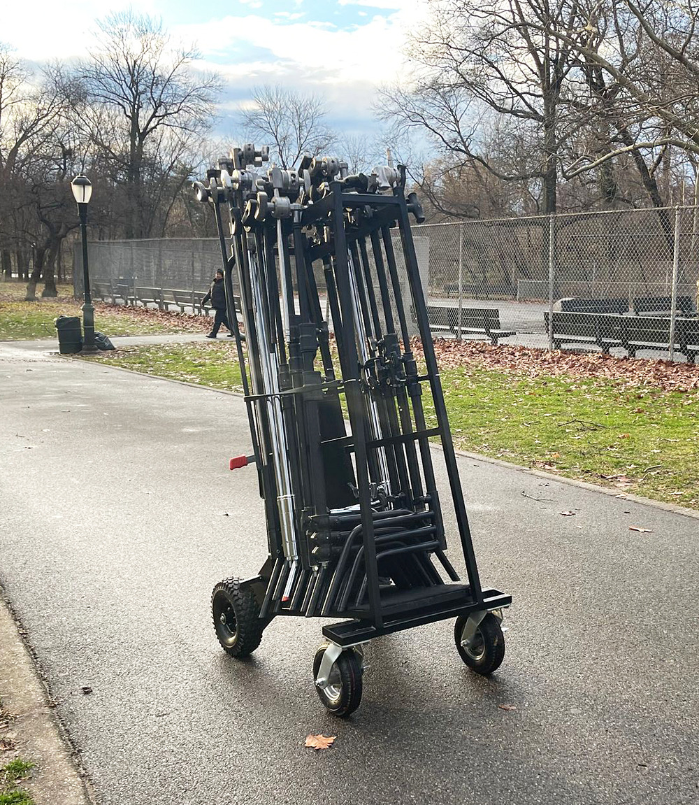 Proaim Vanguard Cart for Holding C-stand | Payload: 362kg / 800lb.