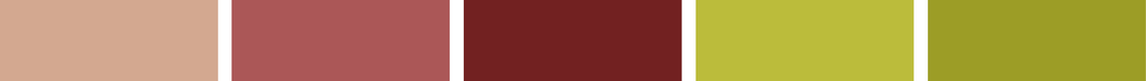 Antique Hydrangea color palette