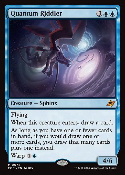 Quantum Riddler, one of the best cards of 2025.