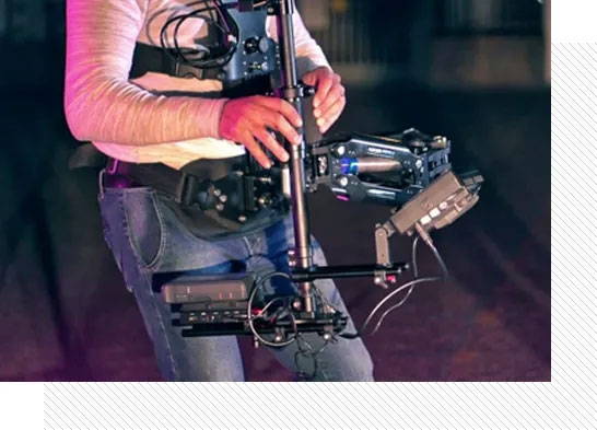 Flycam Zest Pro Electronic Video Camera Stabilizer with Vista-II Arm Vest