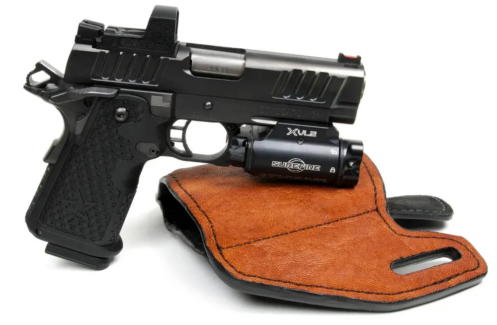 1911 holster for tactical light