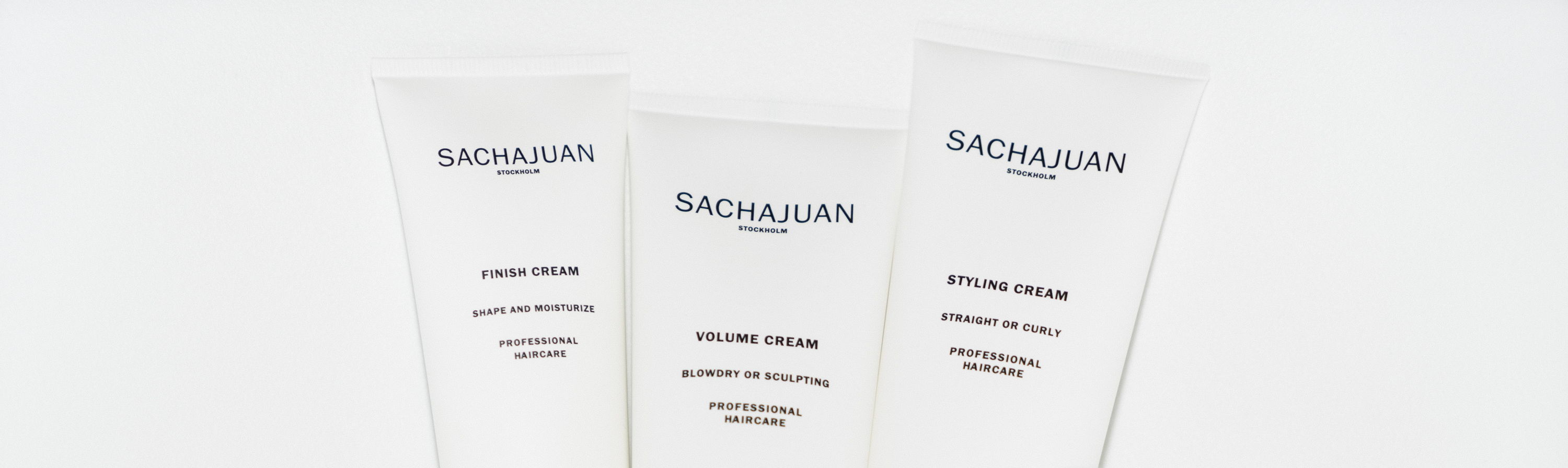 Sachajuan products, finish cream, volume cream, styling cream
