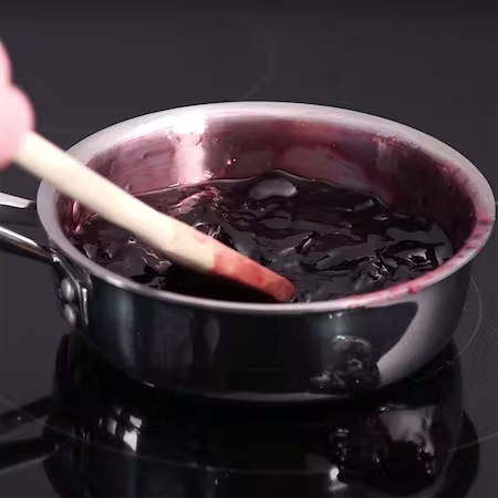 cleaning sugar or melted plastic on glass oven top 