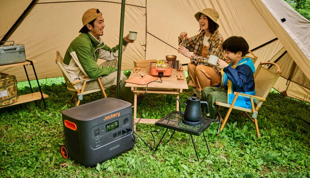 調理器具や冷暖房を使ってキャンプの快適性をUP！