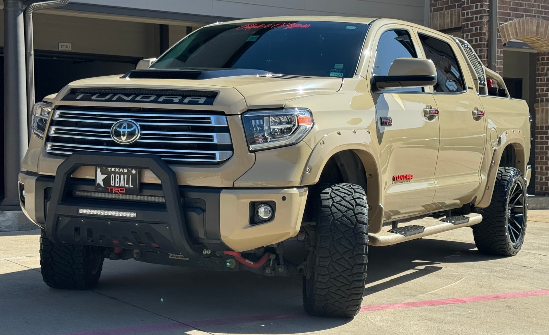 2020 Toyota Tundra with Conductor’s Special 844 Nightmare Edition Train Horn Kit installed
