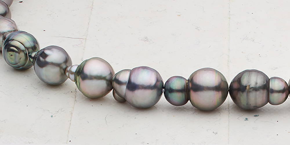 Unique Tahitian Inclusions Opener - Free Form Tahitian Pearl Necklace