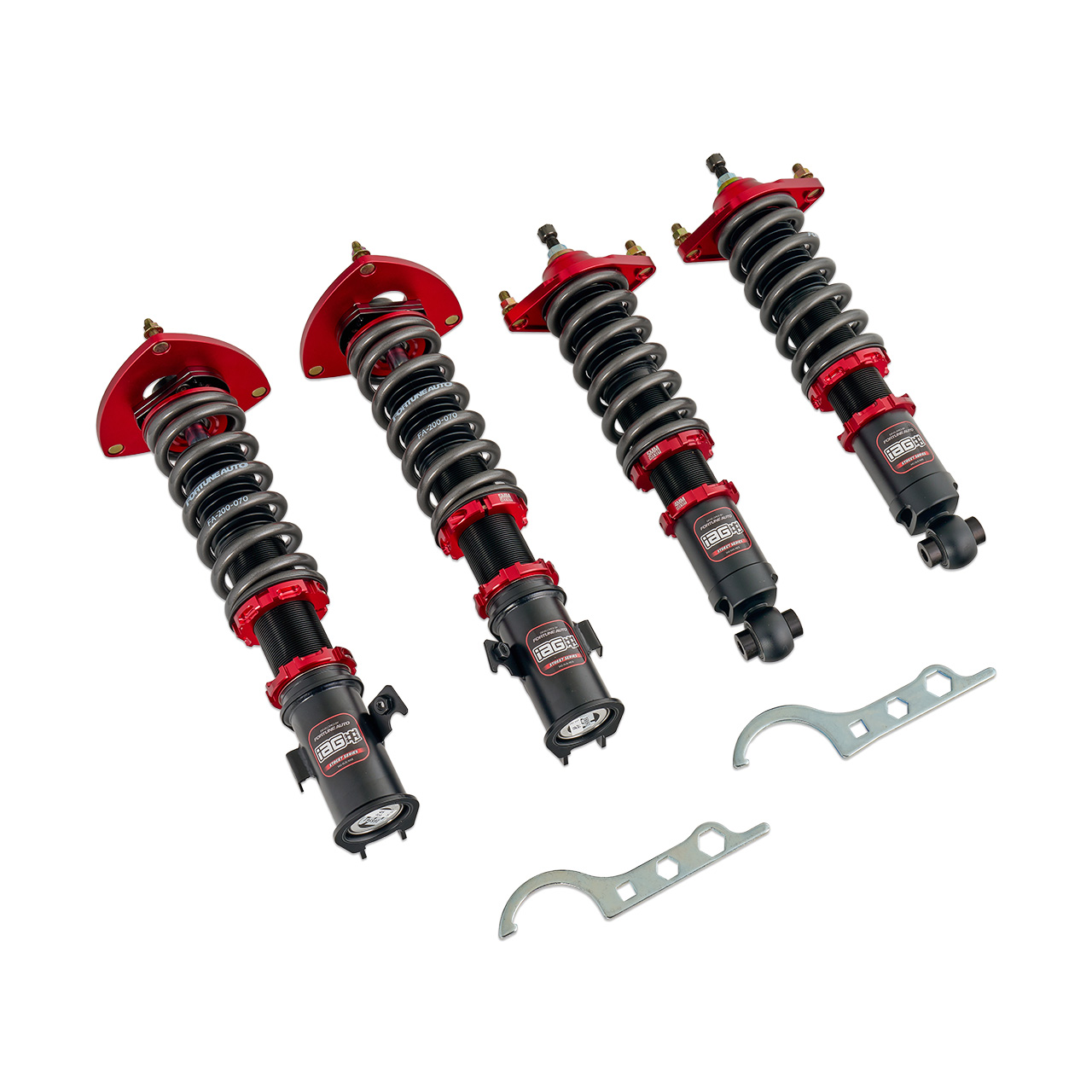 thumbnail image 2 of Street Edge USA Coilover Kit For Ford Focus (2000-2005 Sedan/Hatchback) – Height Adjustable 2 of 6