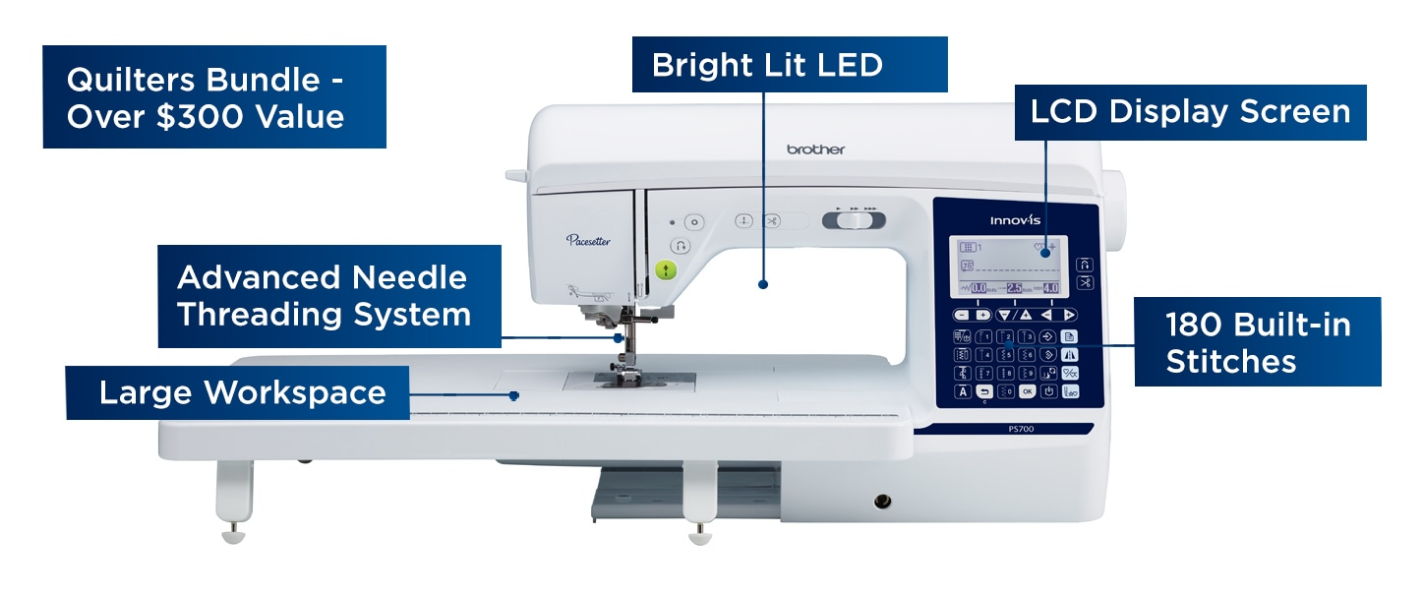 Brother PS700 Sewing Machine Features