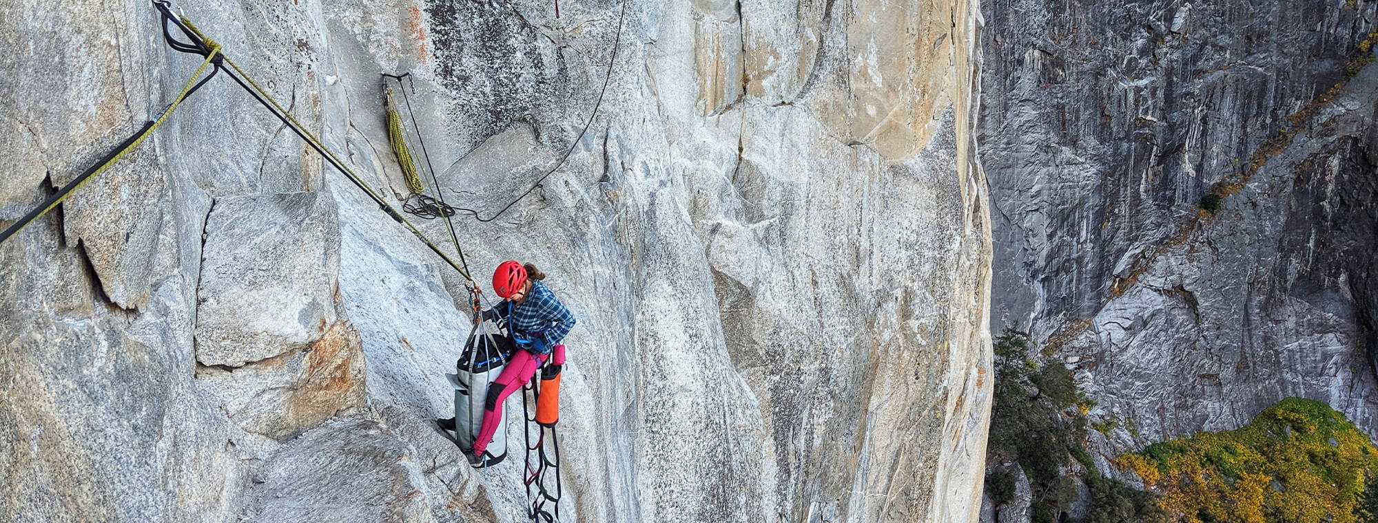 NW Alpine Ambassador Natalie Afonina Climbing in Yosemite